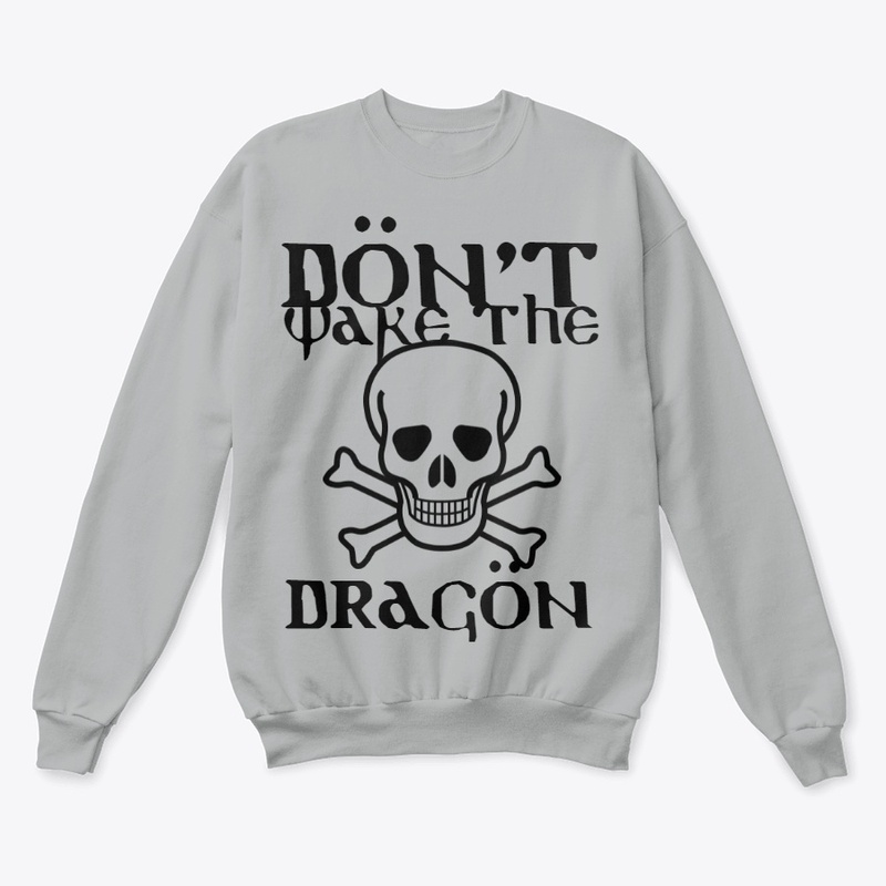 "DON'T WAKE THE DRAGON" logo apparel