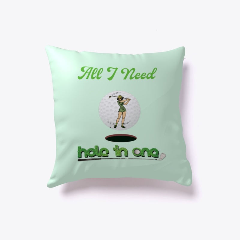 Irish All I Need Hole In One WGolfPillow