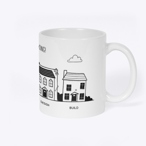 Dt! Street Mug White T-Shirt Back