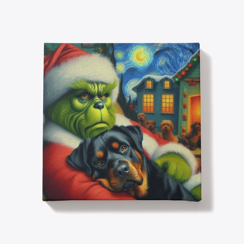 A Rottweiler's Christmas Eve