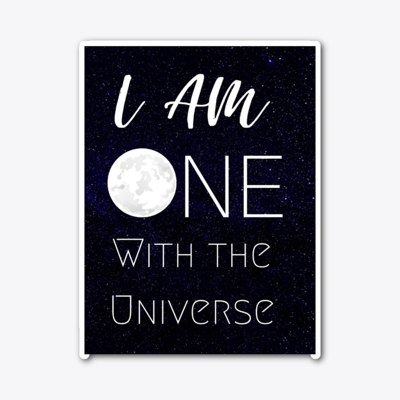 I Am One With the Universe Stars Design
