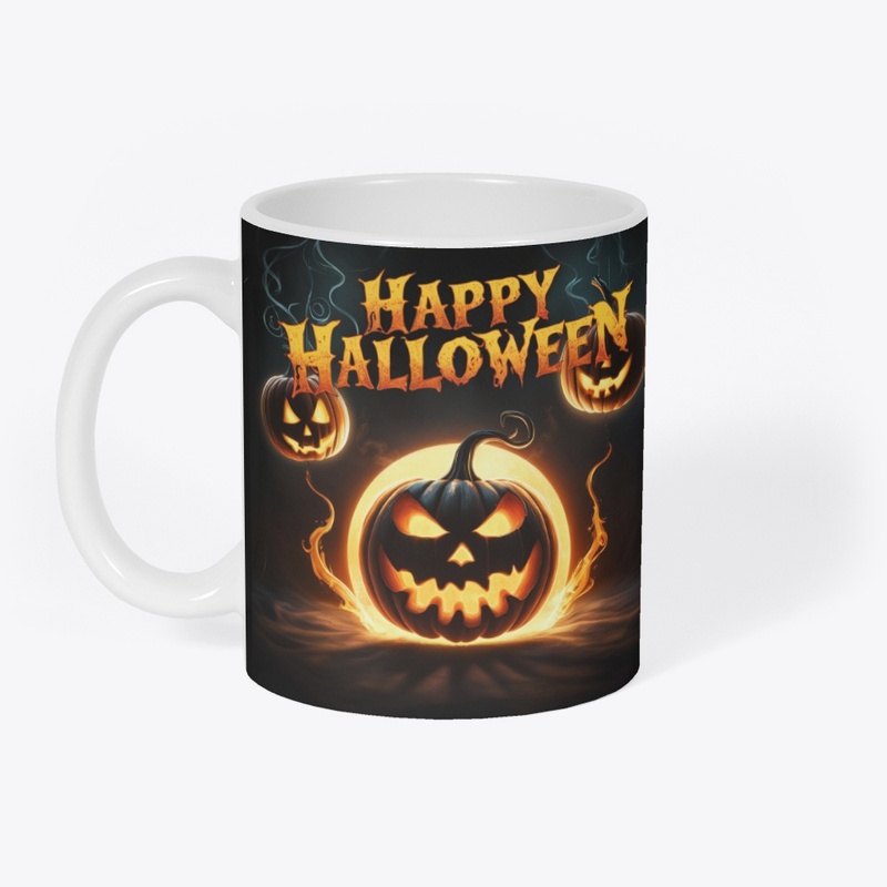 A Flaming Halloween Smoke Pumpkin