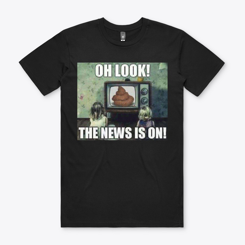Look the news is on!