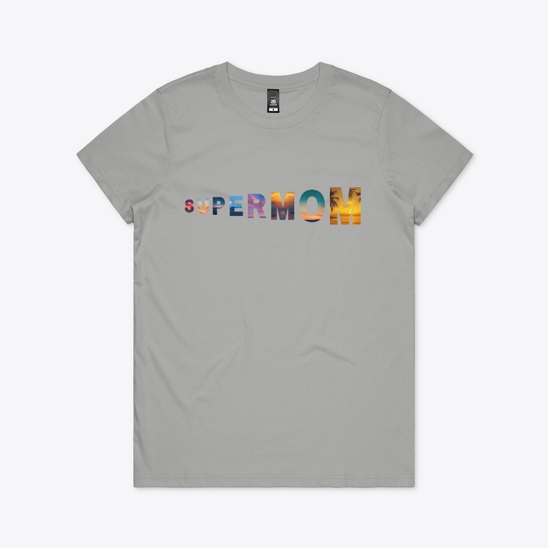 SUPERMOM Graphic Tees for all Mom's