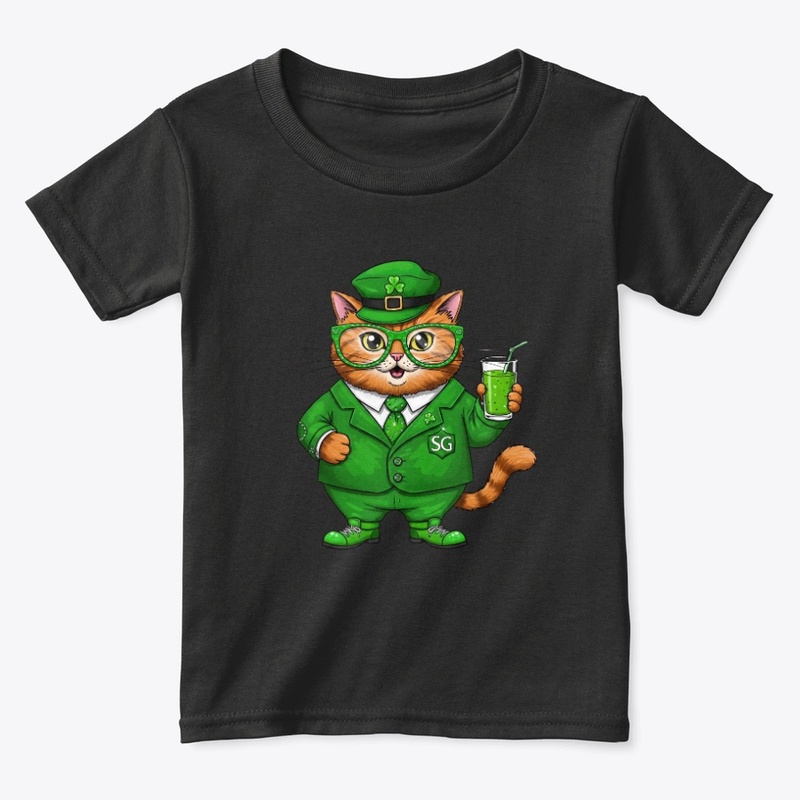 Funny St. Patrick's Cat 