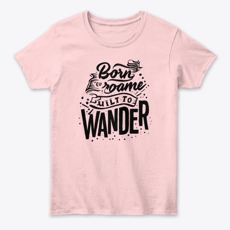 Born to Roam Travel Tee"USA"UK