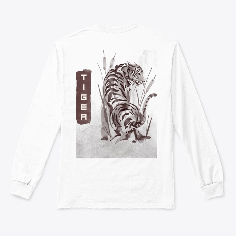 Watercolor Tiger Design