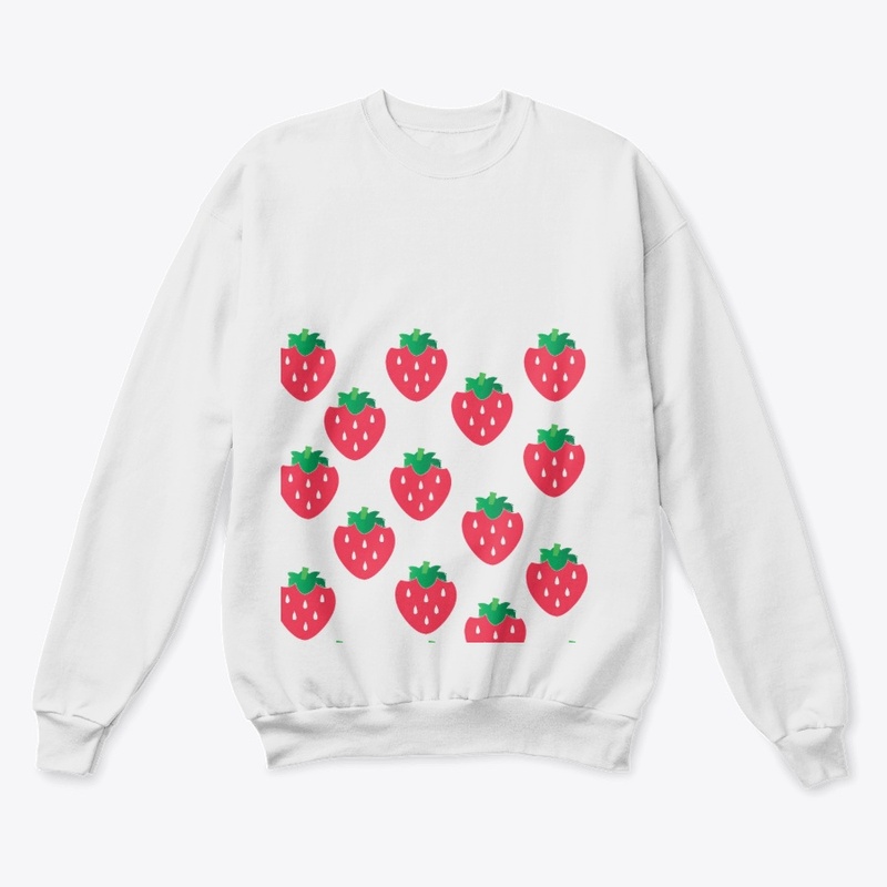 t-shirt strawberry for women  