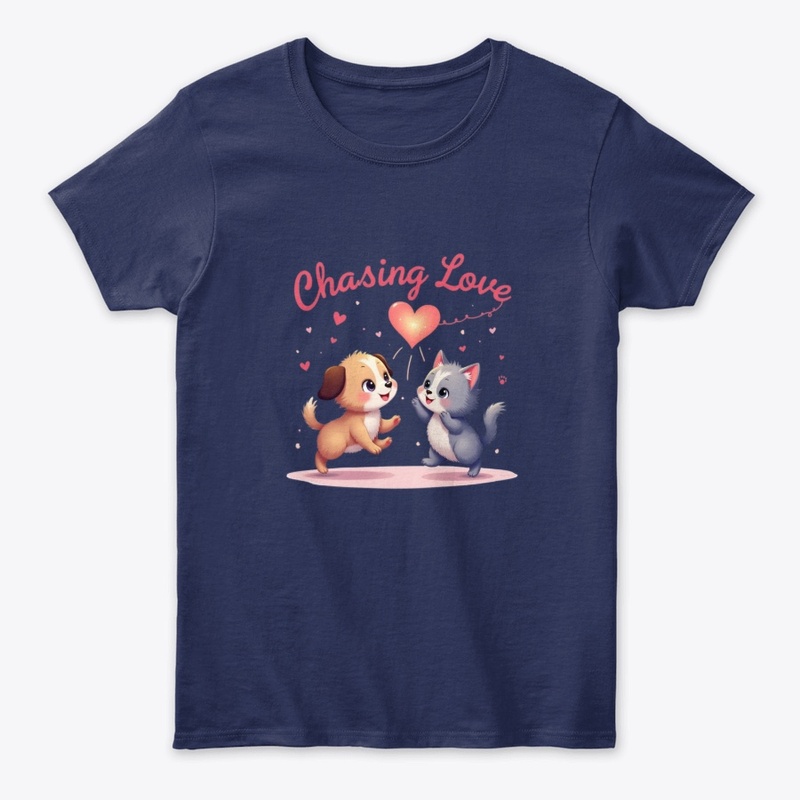 Chasing Love – Cute Love Design