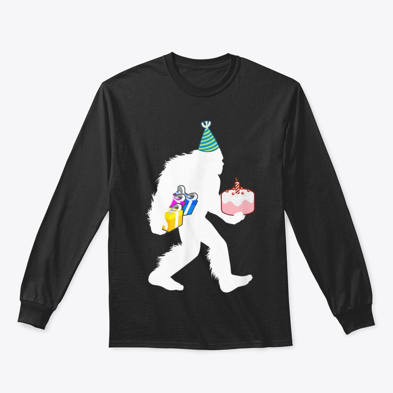 Bigfoot Birthday Crytpid Sasquatch Holdi