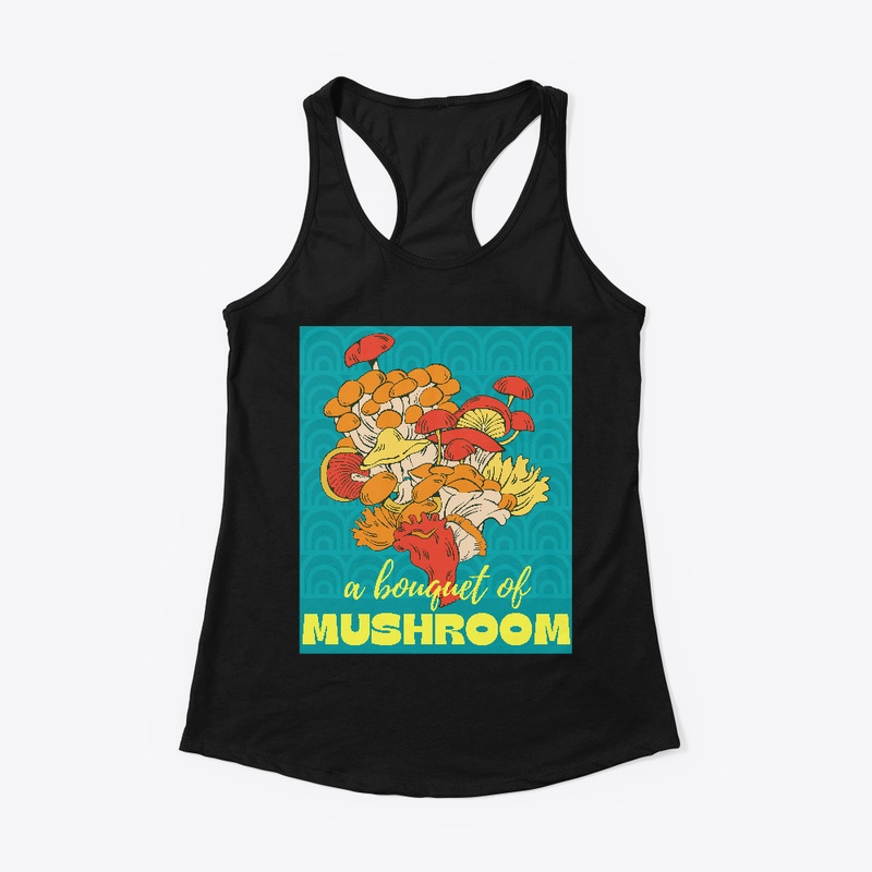 A bouquet of mushroom Green