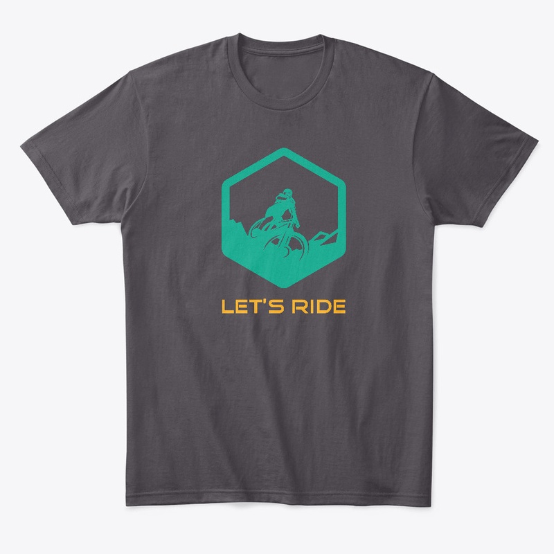 Let's ride bike biking t-shirt