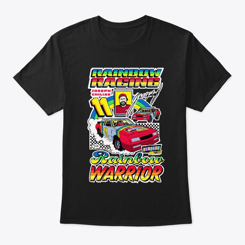 Retro multi colour design 