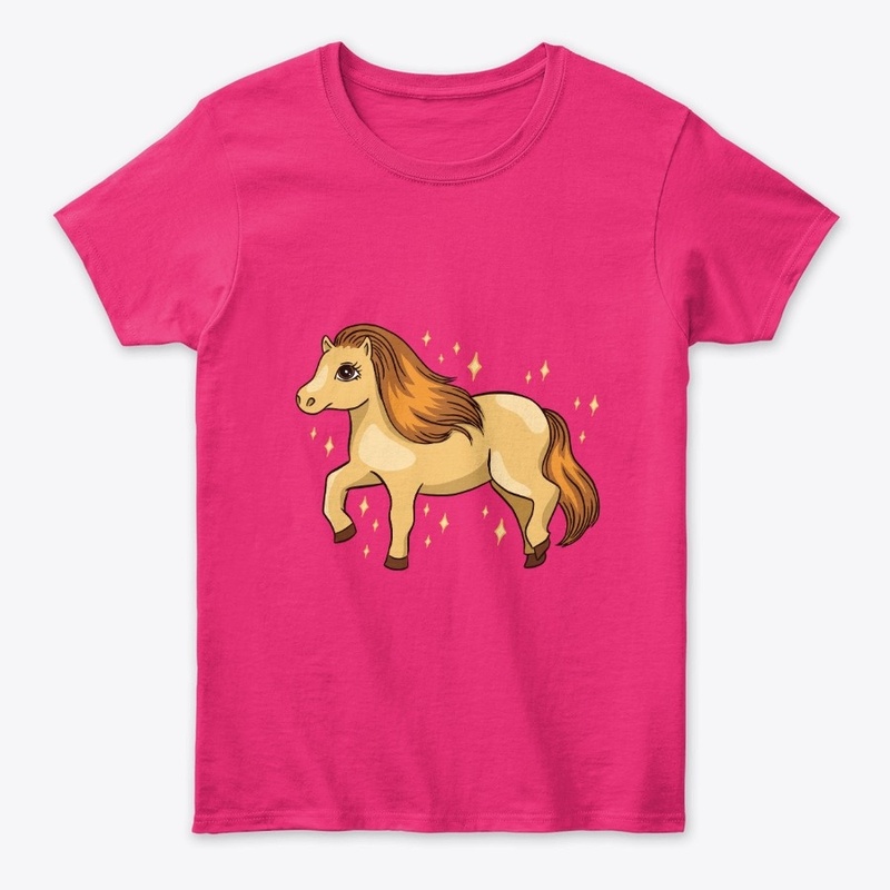 Cute Shetland pony 