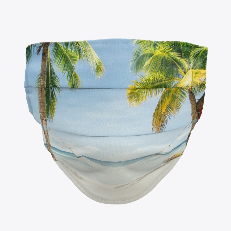 Sandy Beach Face Mask