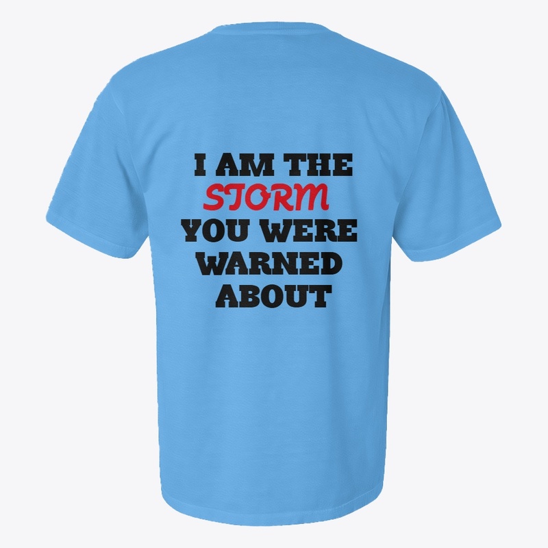 I AM THE STORM YOU WERE WARNED ABOUT