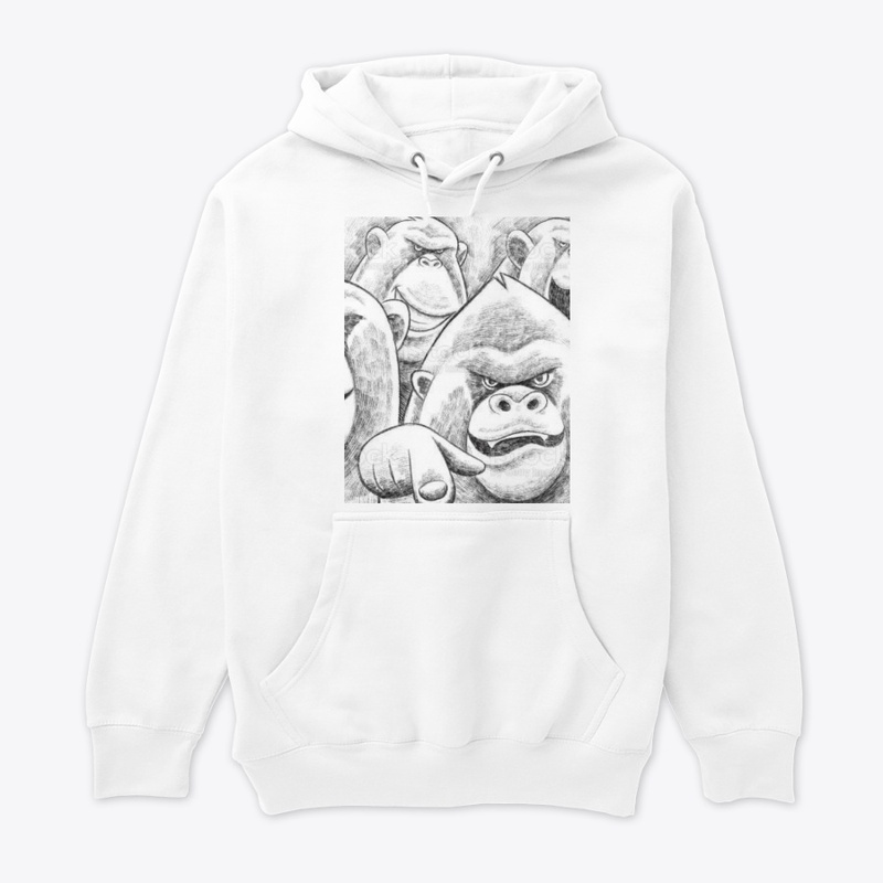 Monkey shirt, Monkey lover gift,