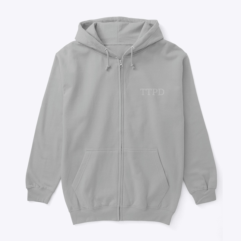 The tortured poets department zip hoodie