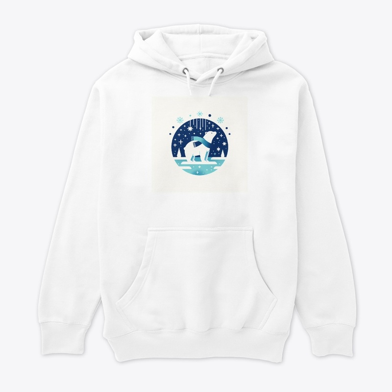 Polar Bear Winter Circle
