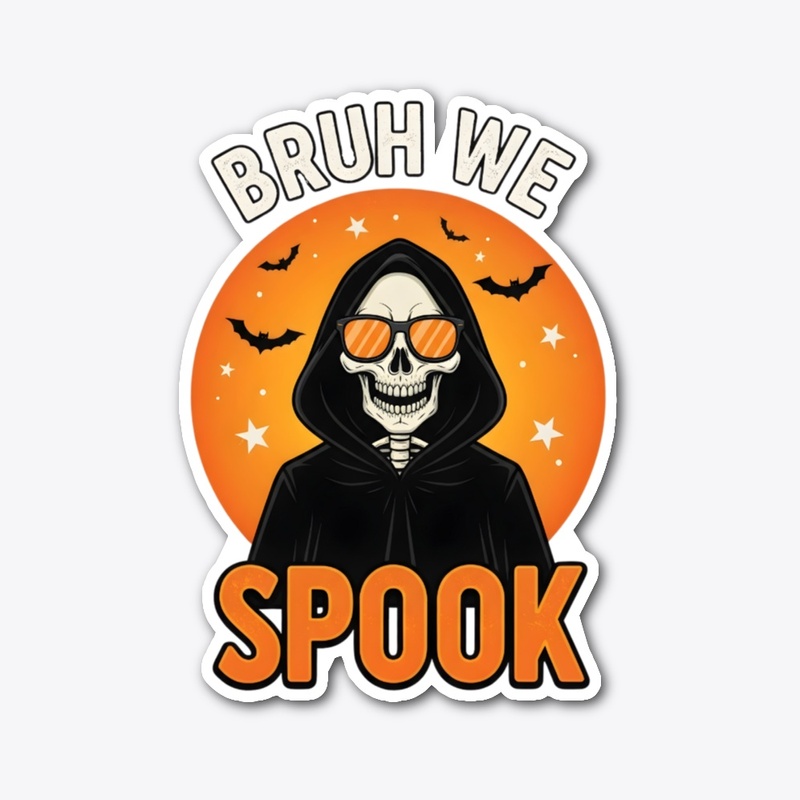 Bruh We Spook Skeleton