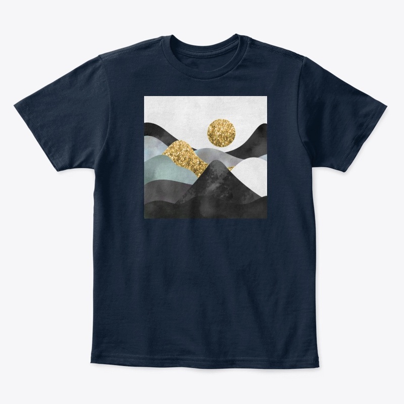 Magical Golden Sun Landscape