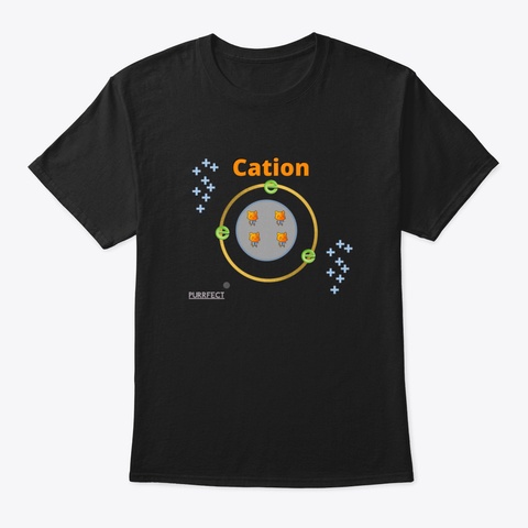 Cation Black T-Shirt Front