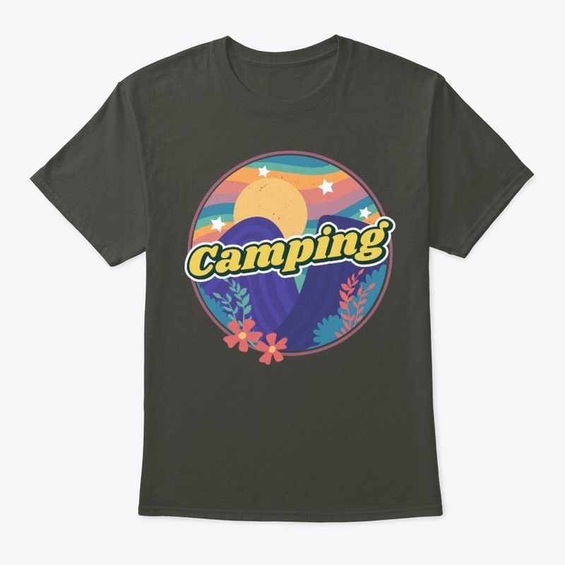 Camping Outdoors Stars Sunset Hills 