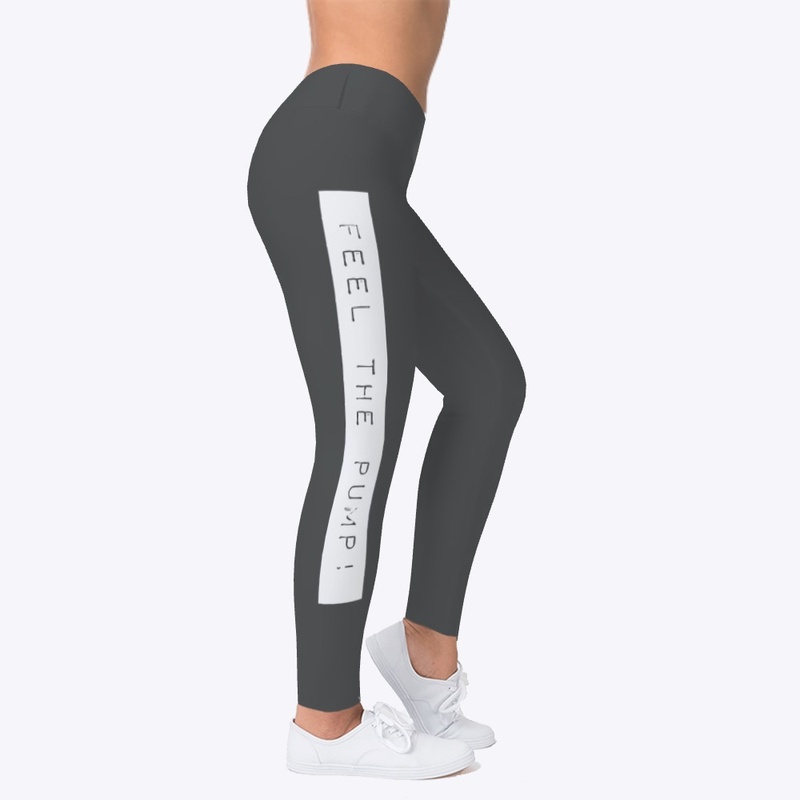 Feel The Pump logo bottoms