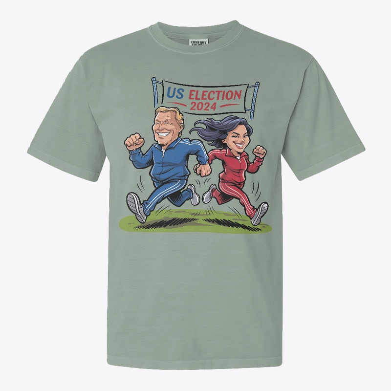 "US Election" Graphic T-shirt design.
