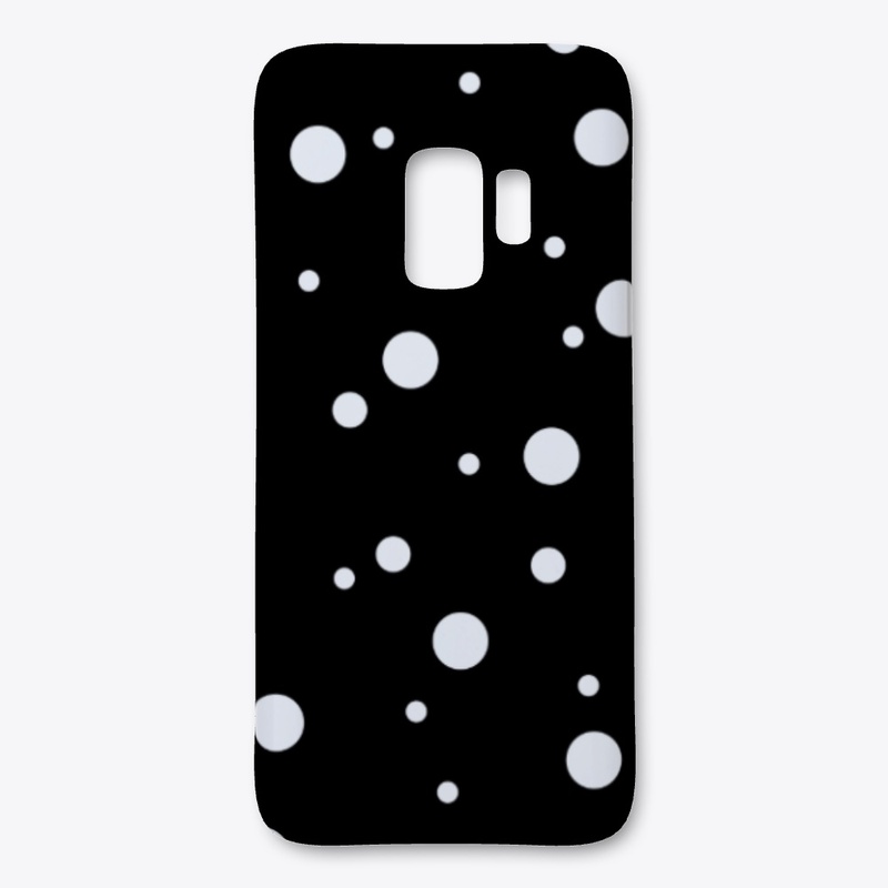 Dona - Classic Black White Retro Dots