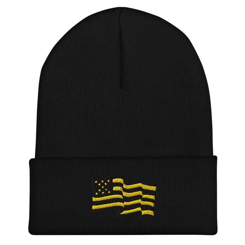 Gorro invierno bandera de Peñarol