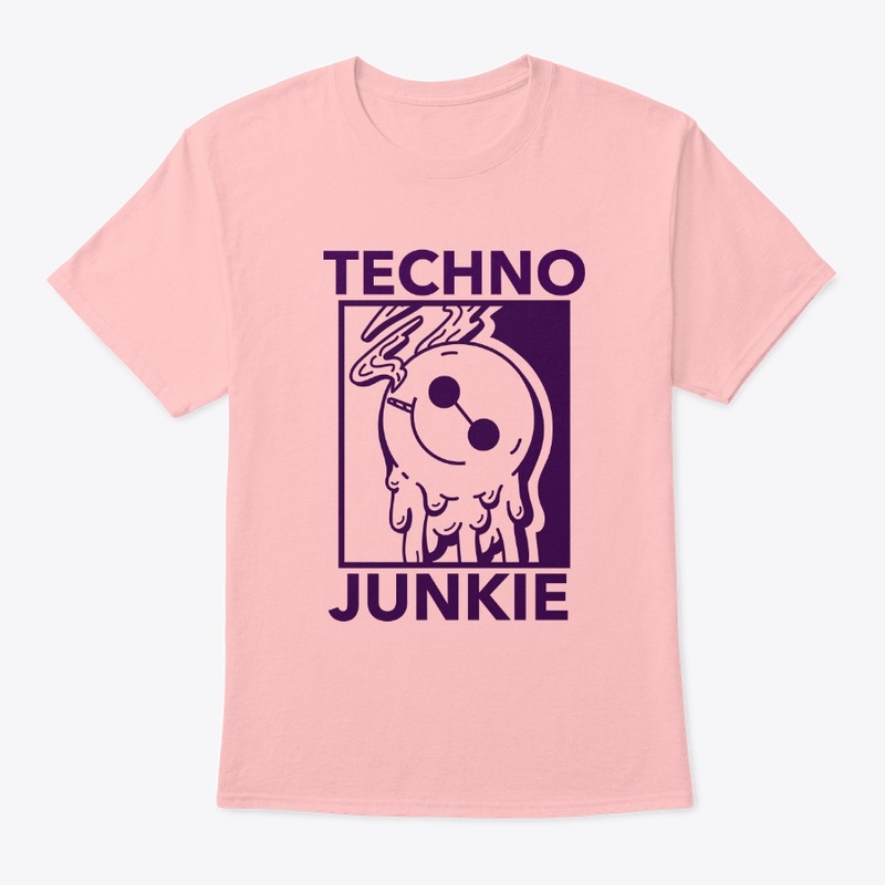 Techno Junkie Happy Smiley Hard Dance