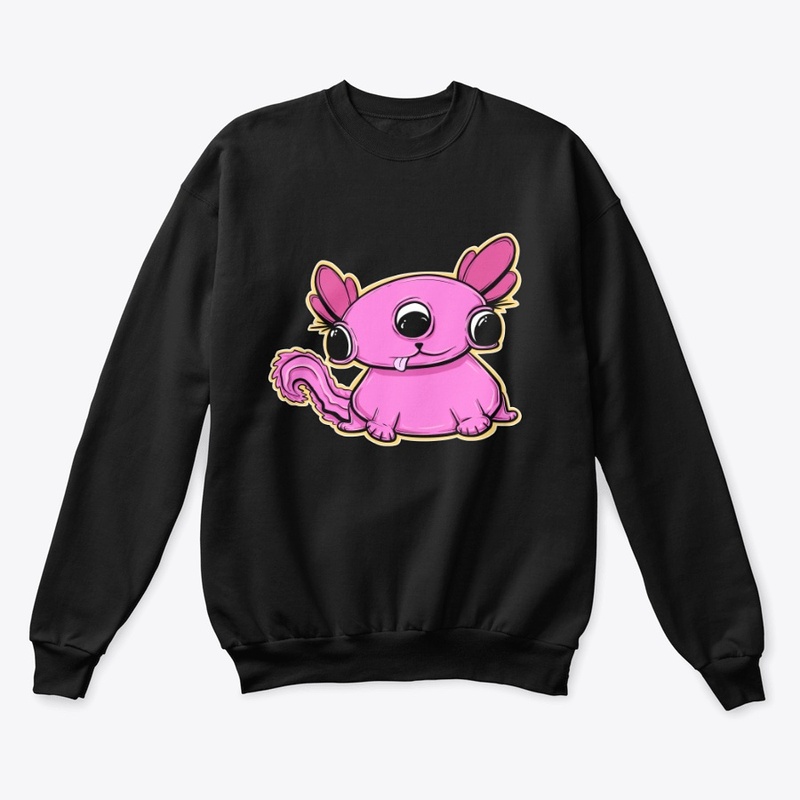 Cute Cat Axolotl (Catolotl)