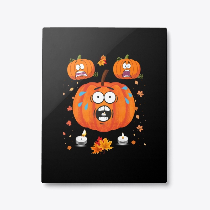 Scared pumpkins