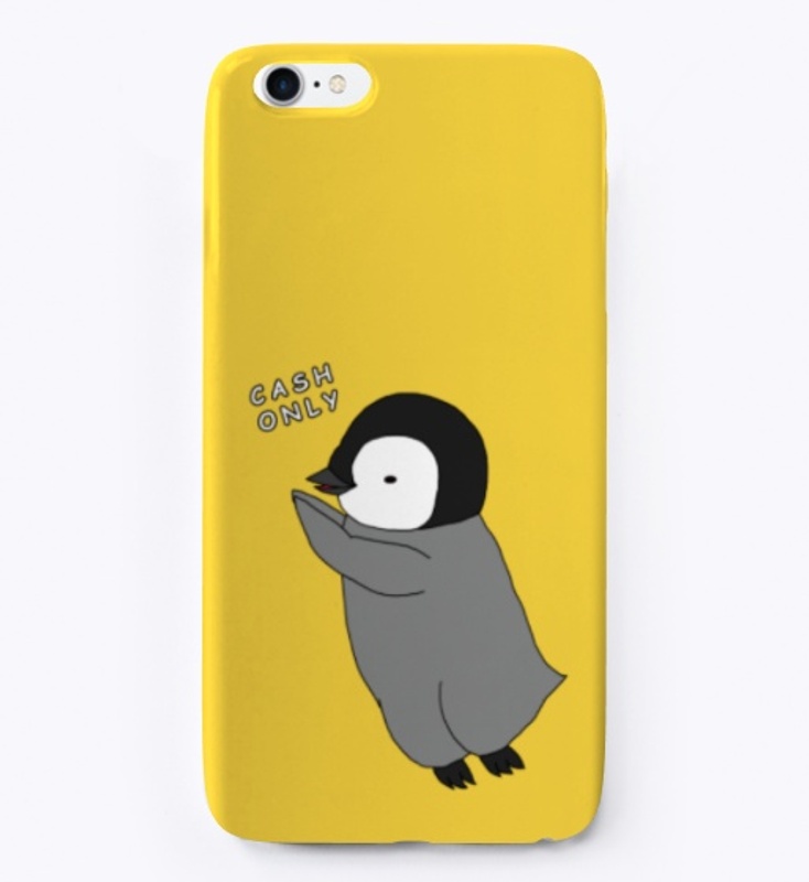 CASH ONLY - Cute Baby Penguin Design