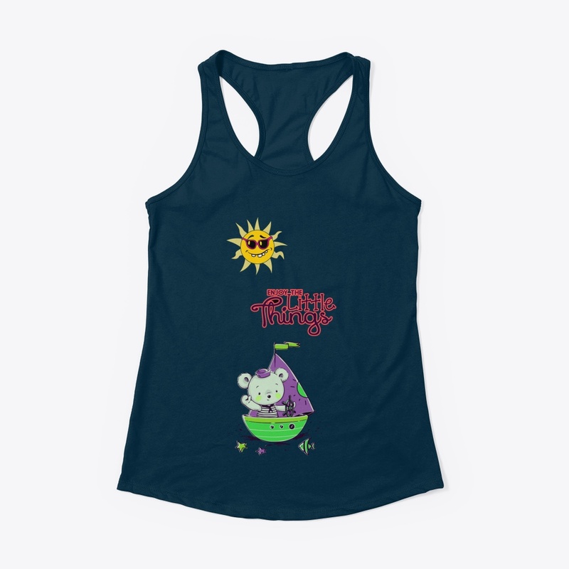 summer design with quote