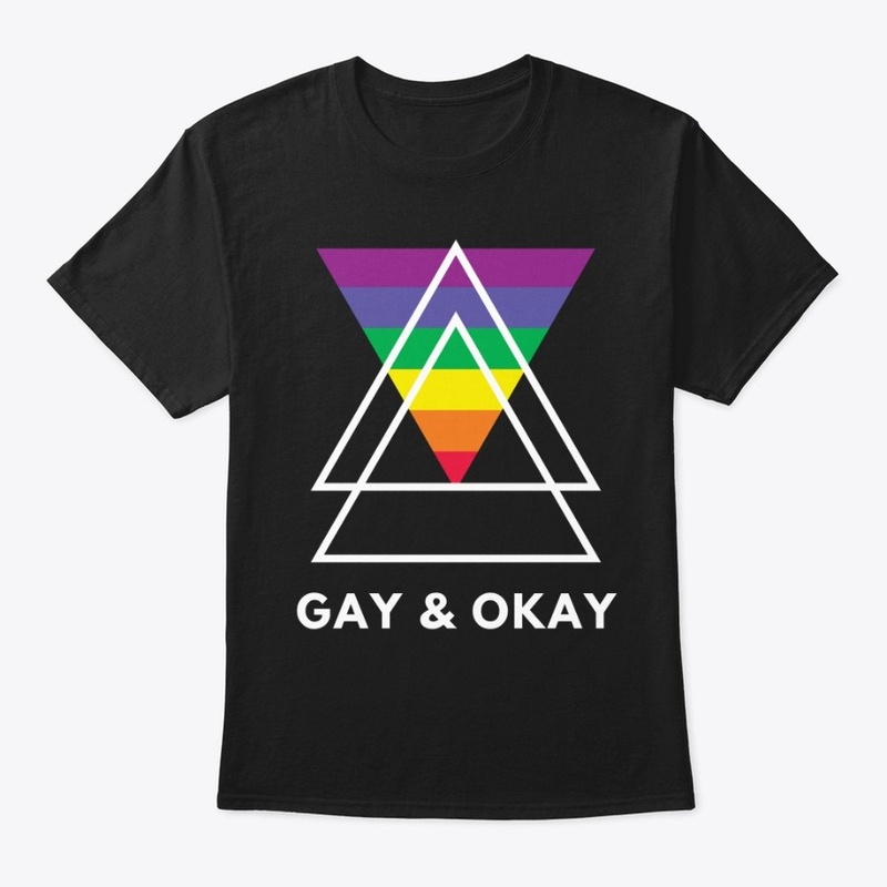 Gay & Okay LGBT Gay Pride T-Shirt