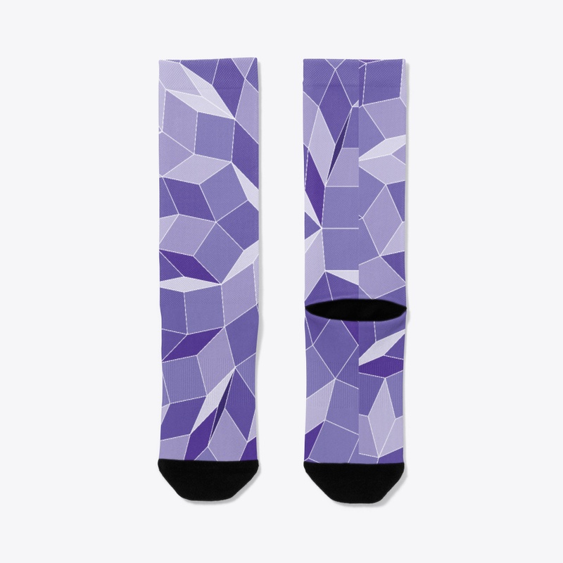 Purple Fish Pattern