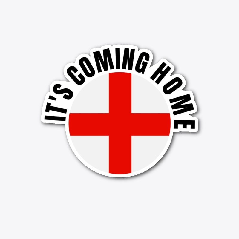 It's Coming Home - Flag black