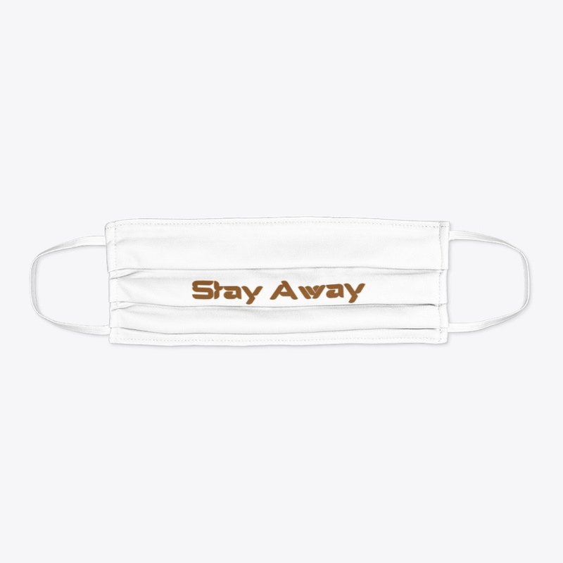 Mask with text