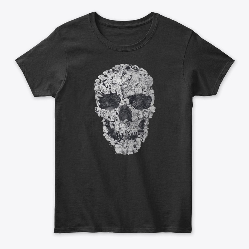 Skull Art Print