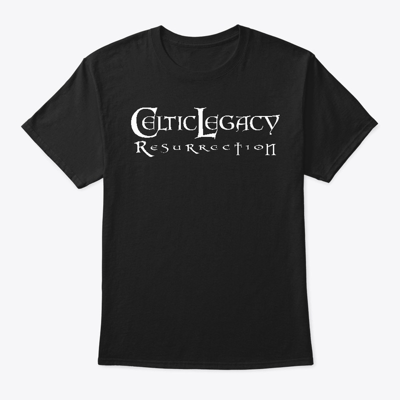 Resurrection Plain Logo Dark Tee