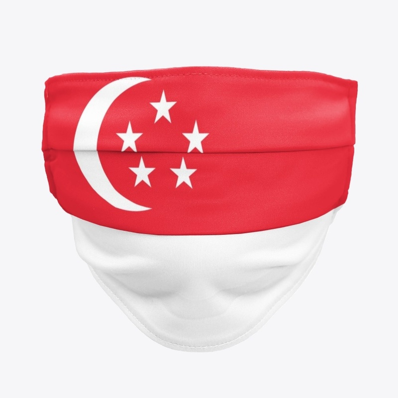 Singapore Flag Face Mask