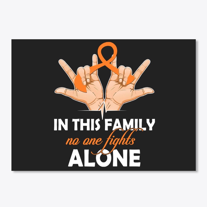 Multiple Sclerosis No One Alone Sticker