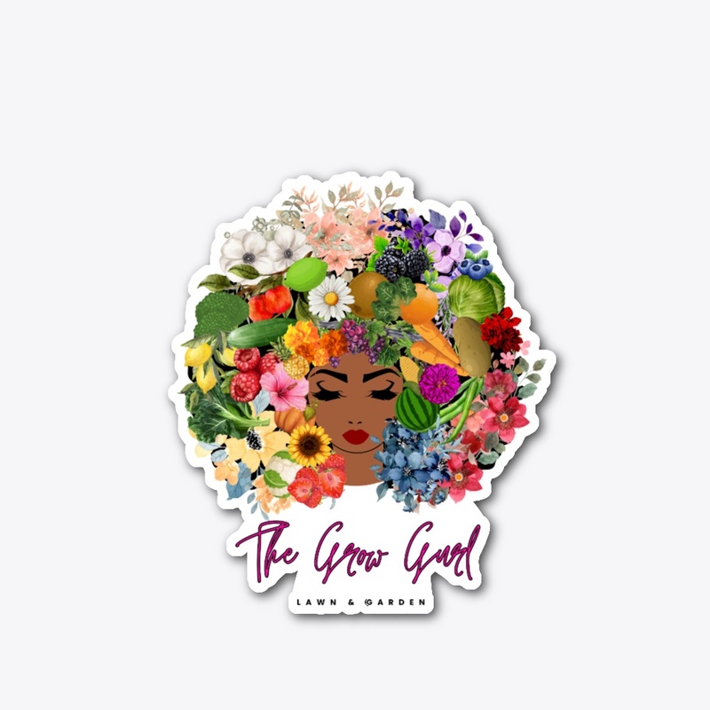 The Grow Gurl Logo Flower Gurl Series