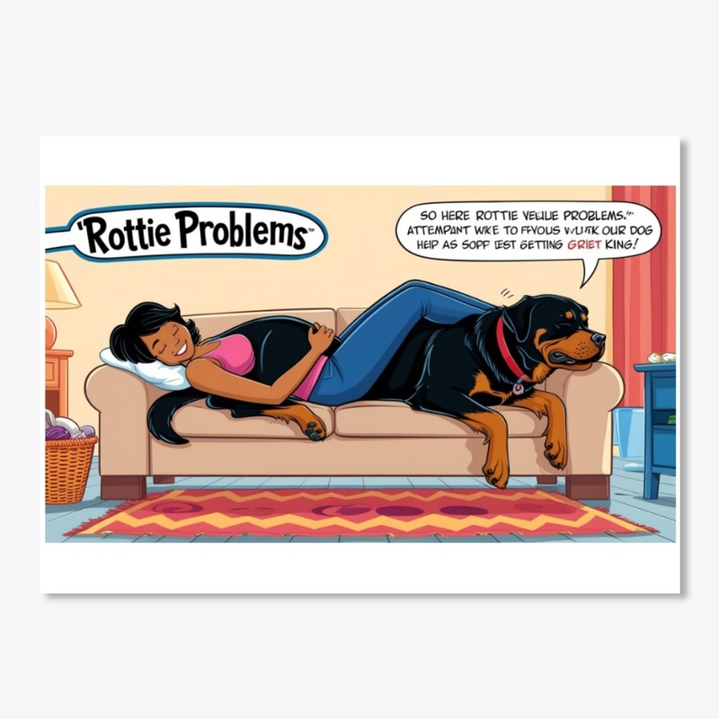 "Rottie Problems — Relatable & Funny