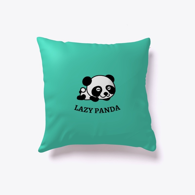 Lazy Panda Pillow