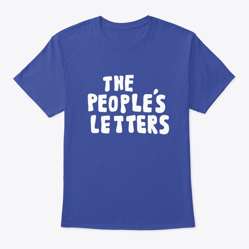 The People's Letters (white) 