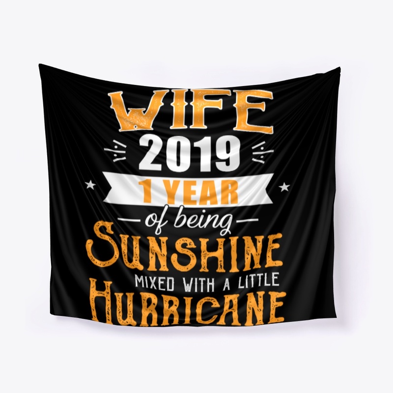 Wife Since 2019, 1st Wedding Anniversary