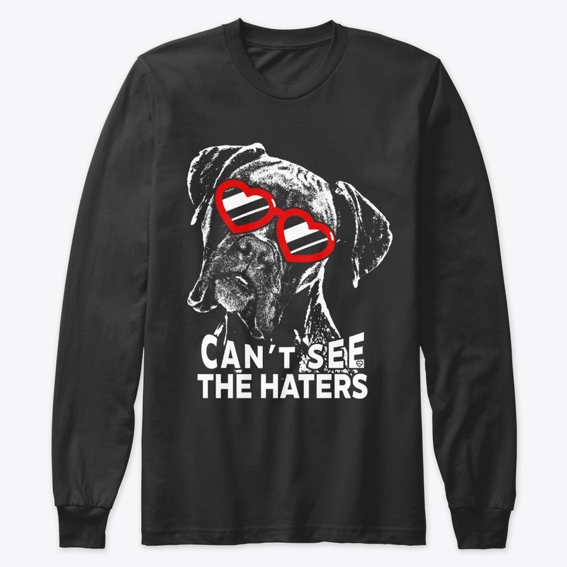 Boxer Dog Can't See T-Shirt